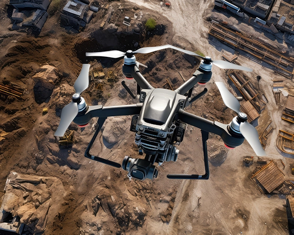 Aerolevantamento com Drones em operação